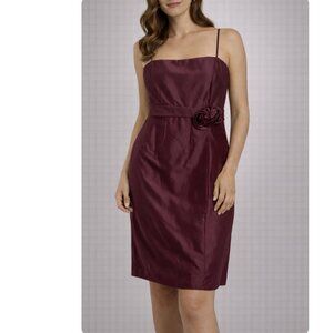 Jenny Yoo Collection Burgundy Bridesmaid Dress Size 6 Formal Gown